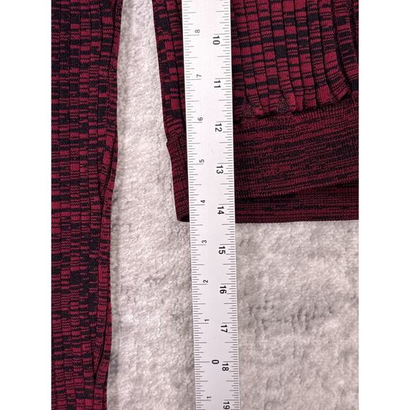 Authentic Self Portrait Cardigan Small Womens Ribbed Knit Crop Sweater Fitted - Picture 6 of 8